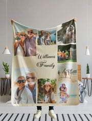 Personalized Photo Blanket