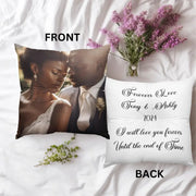 Personalized Photo & Dedication Pillow