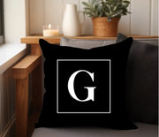 Personalized Initial Pillow