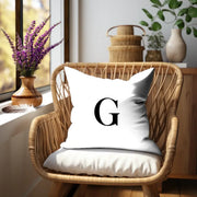 Personalized Initial Pillow