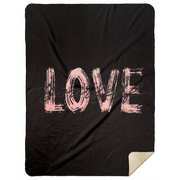 Love Yourself Premium Mink Sherpa Blanket 60x80