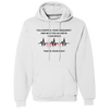 You Control Your Frequency Pullover Hoodie White