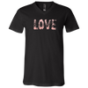 Love Yourself  Black V-Neck T-Shirt