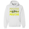 Positive Vibes Pullover Hoodie White