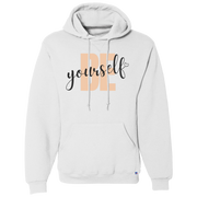 Be Yourself Pullover Hoodie White