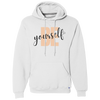 Be Yourself Pullover Hoodie White