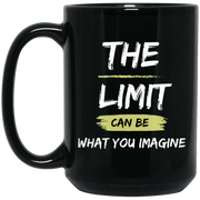 The Limit 15 oz. Black Mug