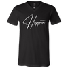 Make It Happen V-Neck T-Shirt Black