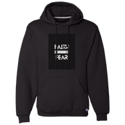 Faith Over Fear Pullover Hoodie Black