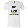 The Limit Can Be What You Imagine V-Neck T-Shirt White